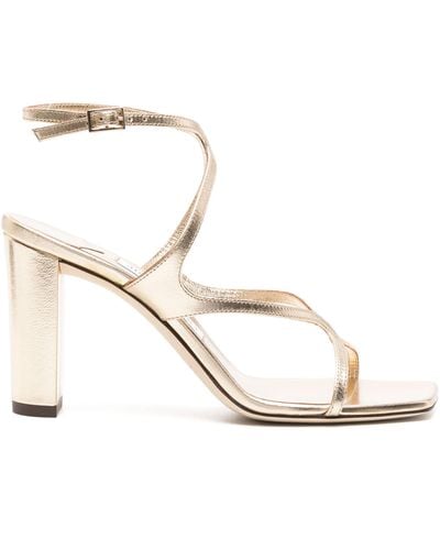 Jimmy Choo Azie 85 Shoes - Natural