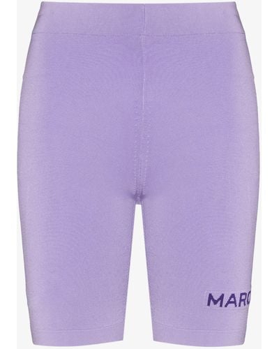 Marc Jacobs The Sport Knitted Shorts - Purple