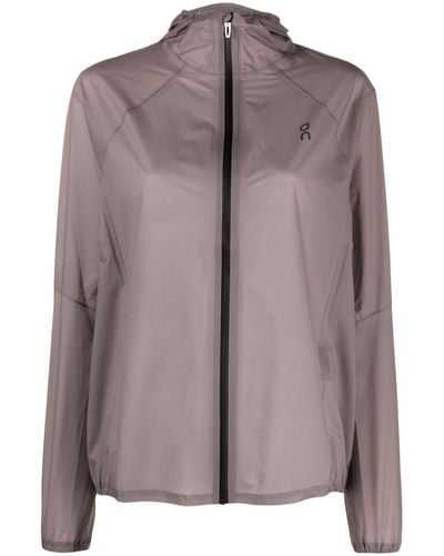 On Shoes Ultra Running Jacket - Brown