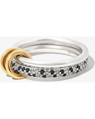 Spinelli Kilcollin 18k White Gold Virgo Diamond Ring - Men's - Diamond/18kt White Gold/18kt Yellow Gold