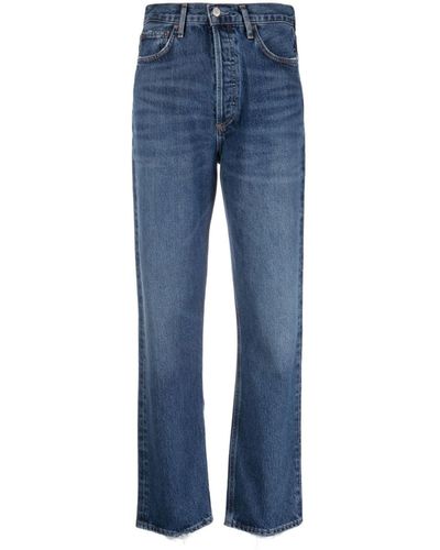Agolde '90s Pinch High-rise Straight Jeans - Blue
