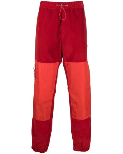 Moncler Colour-blocked Track Trousers - Red