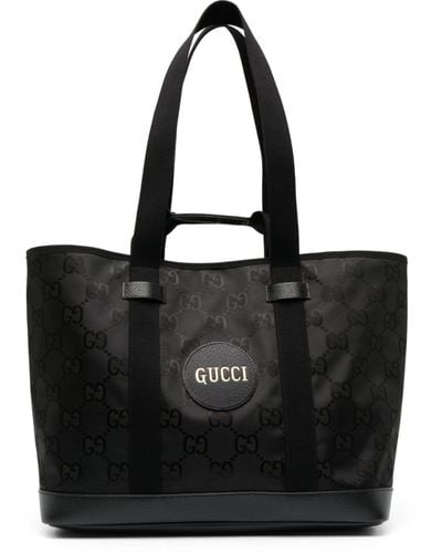 Gucci GG Supreme-print Tote - Black