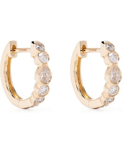 Anita Ko 18k Yellow Beverly Diamond Earrings - Women's - 18kt Yellow /diamond - Metallic