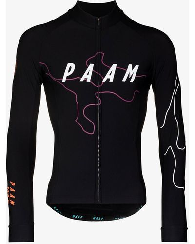 MAAP X P.a.m. Black Thermal Long Sleeve Jersey