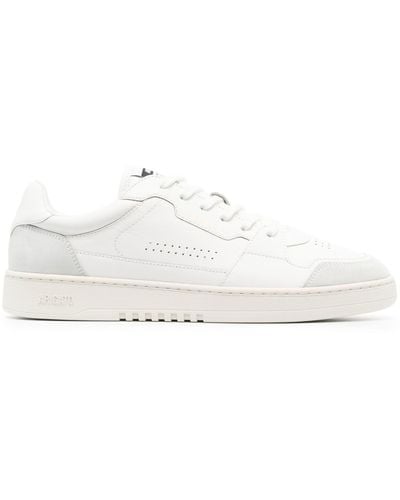 Axel Arigato 'Dice Lo' Low Top Sneakers With Suede Details And Logo - White