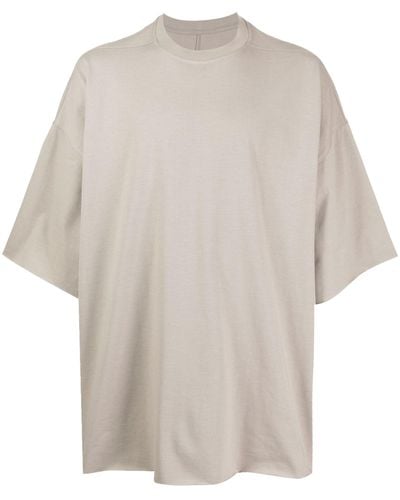 Rick Owens Tommy Organic-cotton T-shirt - White