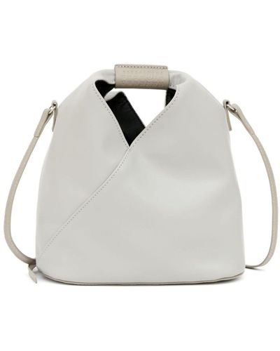 MM6 by Maison Martin Margiela Japanese Faux-leather Cross Body Bag - Women's - Polyester/polyurethane - White