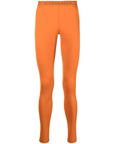 Icebreaker 200 Sonebula Thermal leggings - Men's - Wool - Orange