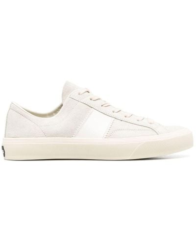 Tom Ford Lace-up Trainers - White