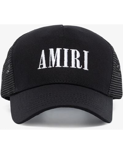 Amiri Core Logo Trucker Hat - Black