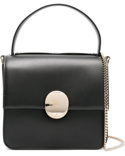 Chloé Penelope Small Leather Top Handle Bag - Black
