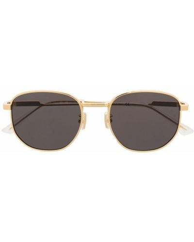 Bottega Veneta Round-frame Sunglasses - Grey