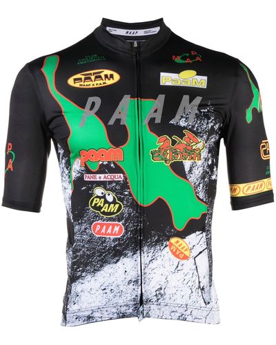 MAAP X Pam Team Printed Cycling Jersey Top - Men's - Recycled Polyester/polyamide/spandex/elastane/recycled Spandex - Green