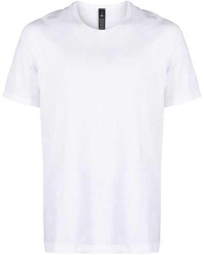 lululemon athletica Metal Vent Tech Short Sleeve T-shirt - Men's - Elastane/recycled Polyester/nylon - White