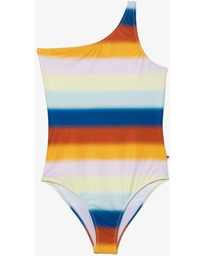 Molo Teen Nai Rainbow Striped Swimsuit - Blue