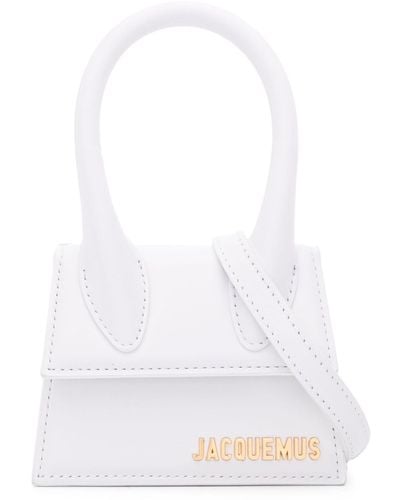 Jacquemus Le Chiquito Leather Mini Bag - White