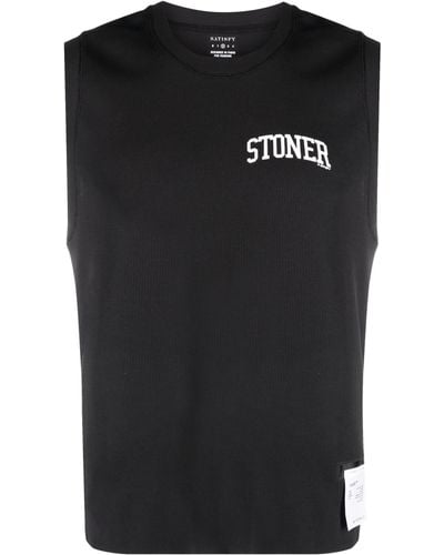 Satisfy Aura3 Singlet Base Layer Top - Men's - Polyester - Black