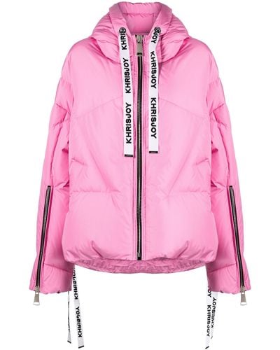Khrisjoy Iconic Puffer Jacket - Pink
