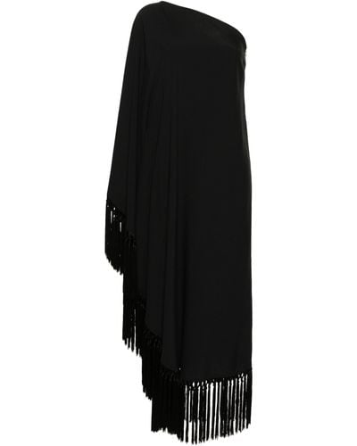 ‎Taller Marmo Spritz One Shoulder Dress - Black