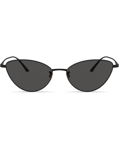 Oliver Peoples 1998c Cat-eye Frame Sunglasses - Brown