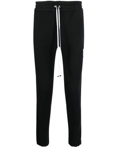 Amiri Logo-embroidered Track Pants - Black