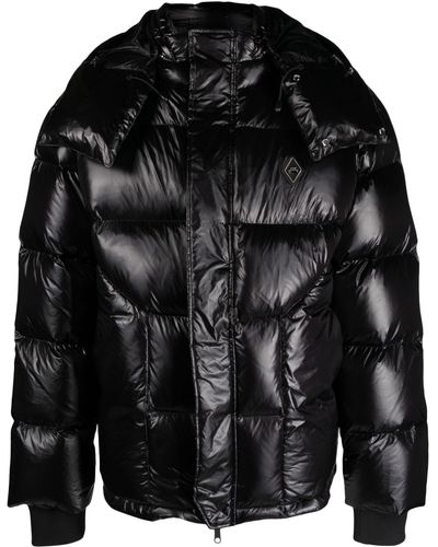 A_COLD_WALL* Alto Hooded Quilted Down Jacket - Black