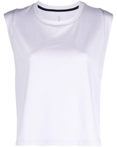 On Shoes Focus Sleeveless Top - White