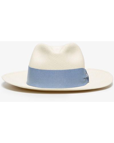 Frescobol Carioca Neutral Rafael Wide Panama Hat - Natural