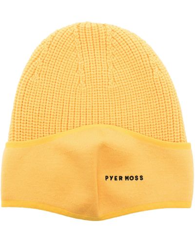 Canada Goose X Pyer Moss Wool Beanie - Unisex - Wool - Yellow