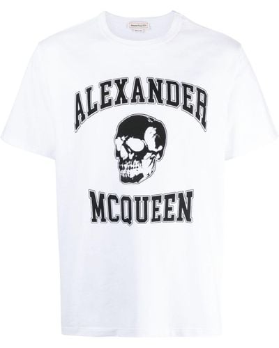 Alexander McQueen T-shirts And Polos - Blue