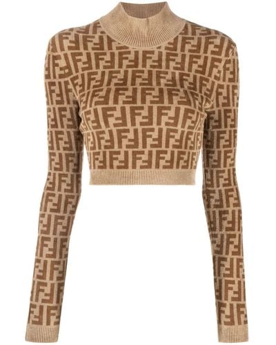 Fendi long sleeve top sale