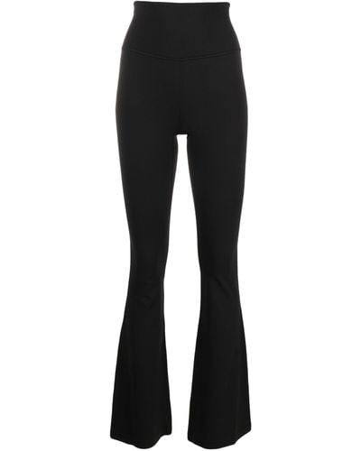 lululemon Groove Super-high-rise Flared Trousers Nulu Regular - Colour Black - Size 18