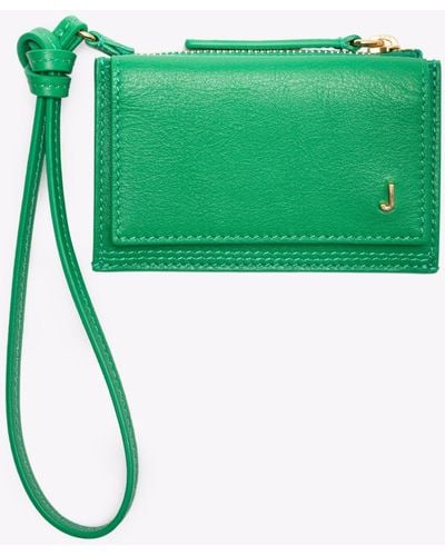 Jacquemus Le Porte Pichoto Leather Wallet - Green
