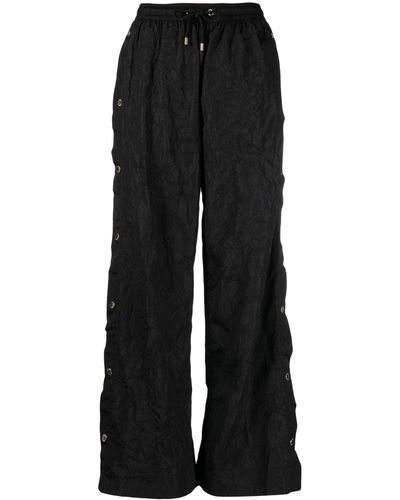 P.E Nation Volley Wide-leg Pants - Black