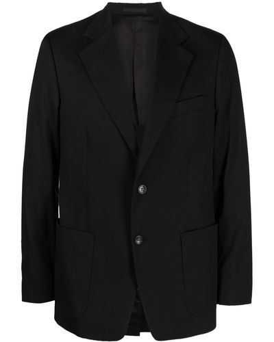 Lanvin Single-breasted Suit Jacket - Black