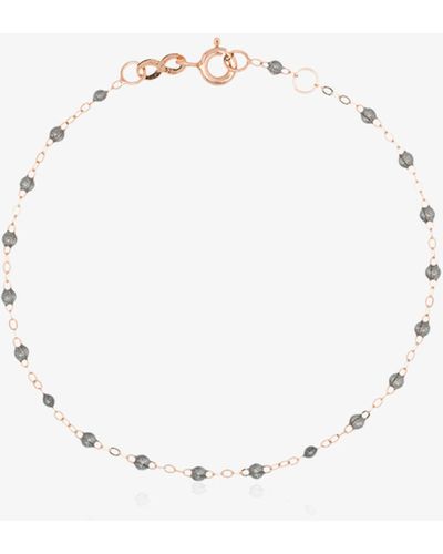 Gigi Clozeau 18k Rose 17 Cm Beaded Bracelet - Metallic