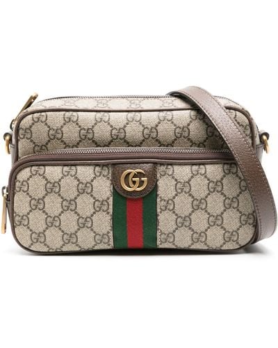 Gucci Ophidia Messenger Bag - Brown