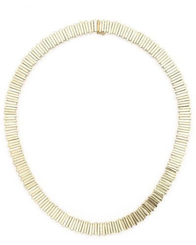 Suzanne Kalan 18k Yellow Tennis Chain Necklace - Natural
