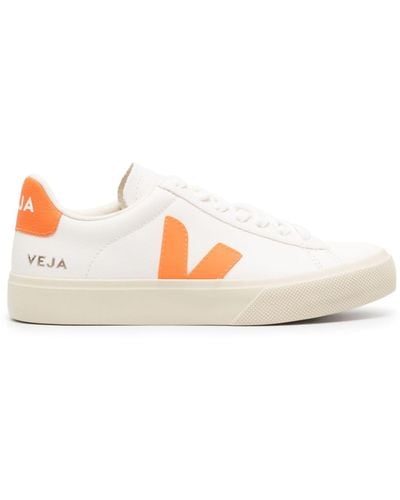 Veja Campo Leather Sneakers - Pink