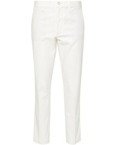 Polo Ralph Lauren White Slim-fit Cotton Chinos