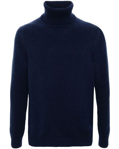 Gucci gg Cashmere Sweater - Men's - Cashmere - Blue