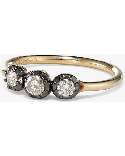 Jacquie Aiche 14k Yellow Sophia Diamond Ring - Metallic