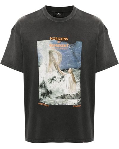 Represent Higher Truth Graphic-print T-shirt - Men's - Cotton - Black