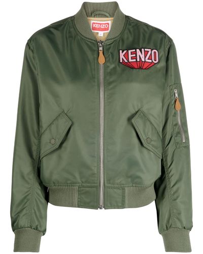 KENZO 3d Bomber Jacket - Green