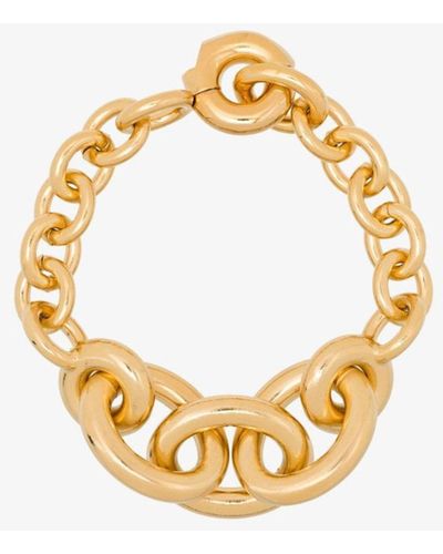 Saint Laurent -tone Chunky Chain Bracelet - Women's - Brass - Metallic
