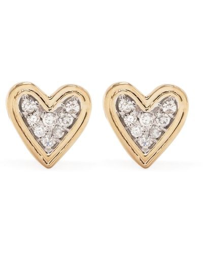Adina Reyter 14k Yellow Make Your Move Diamond Stud Earrings - Women's - 14kt Yellow /diamond - Metallic