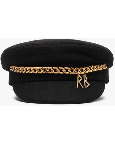 Ruslan Baginskiy Chain Baker Boy Hat - Black