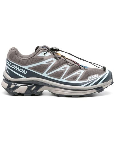 Salomon Xt-6 Running Sneakers - Unisex - Fabric/rubber/polyurethane - Gray