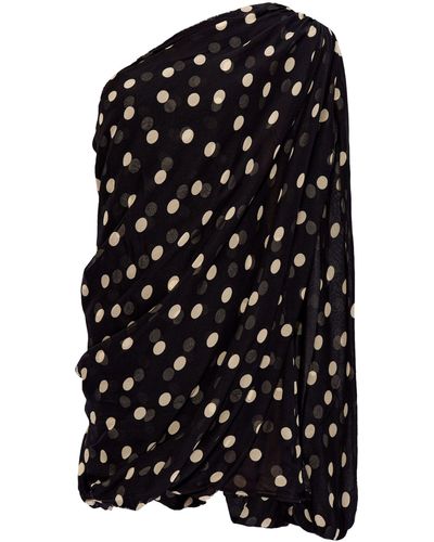 Stella McCartney Polka Dot-print Dress - Black